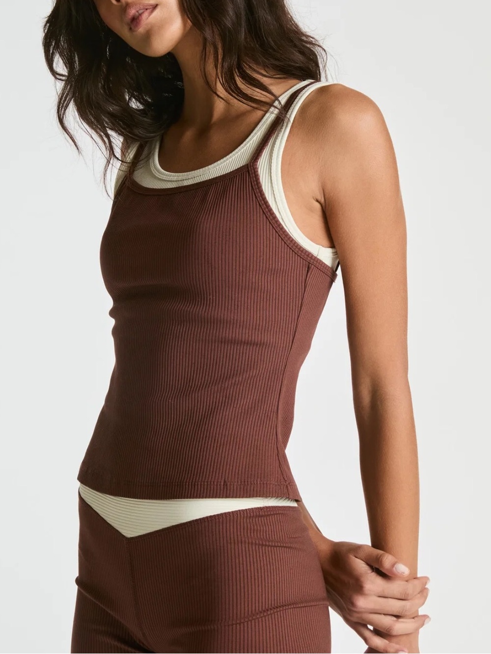 Year of Ours RIBBED LAYERED TANK